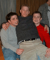 Ant, Justin and Adam in Minnesota