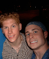 ?, Justin and Adam before 70's night