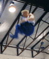 Justin's triple off high bar
